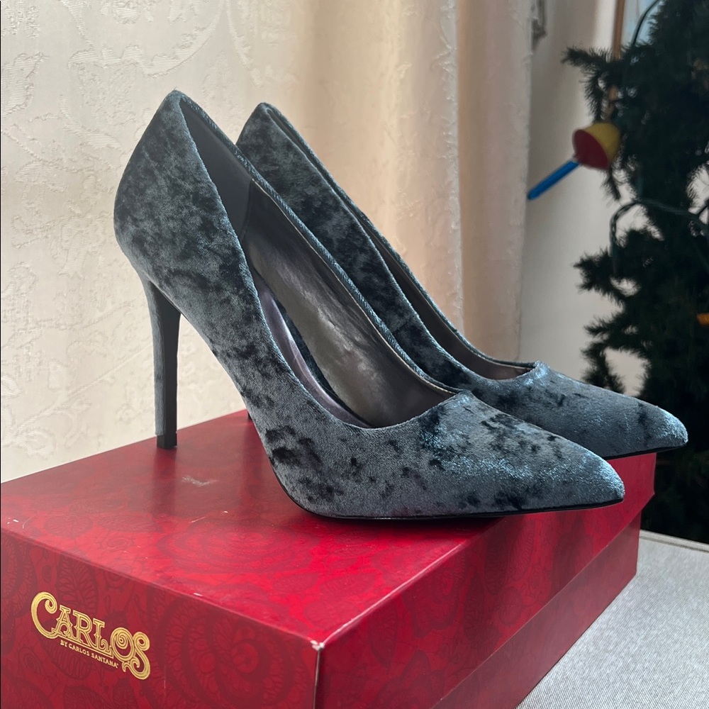 Crushed Velvet Heel 7.5 women’s